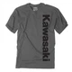 Factory Effex Kawasaki Vertical Tee, Charcoal, X-Large 24-87106