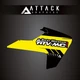 Attack Graphics Renegade Radiator Shroud Decal Husqvarna 207-124-0006