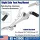 For 17-20 Honda Grom 125 Right Side Foot Peg Mount Kit Replace 50600-K26-B00 US