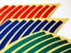 Wheel Decal Rim Tape Stripes - Suzuki Bandit 600 650S 1200 1250S GS500 GS500F