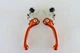NEW KTM 65SX 85SX CNC FORGED BRAKE & CLUTCH LEVERS (2014-2025) ORANGE -OR92S