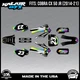 Graphics Kit for COBRA CX50 JR 2014-2021 FH Series - Rainbow