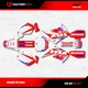 Red White & Blue Shift Racing Graphics Kit fits Honda Cr85 03-07 CR 85 Decal