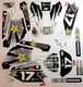 YAMAHA DT 125 X R 2003 2006 RE DE06 ROCKSTAR FACTORY DECOR DECAL Sticker