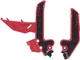 Acerbis X-Grip Frame Guards Red/Black #2986891018 KTM/Gas Gas 85 SX/MC 85 25-26