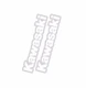 Factory Effex Kawasaki Sticker Decal KX KLX KDX KFX Ninja ZX 2x10 in 09-44112