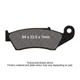 EBC Motorcycle R Series Brake Pads Front Left for Honda Dall-Ara XR 250 SM 2004