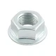 AP Products 014-122103 Nut; Flanged Hex Lock Nut; 7/16 Inch - 20 Thread; Zinc Pl