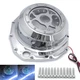 Chrome Green Sequential LED Engine Clutch Cover For Suzuki 99-20 GSXR1300 Hayabu