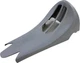 Trask Chin Spoiler 19.5" x 11" x 11" Raked Unpainted #TM-2099 Harley Davidson