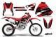 Dirt Bike Graphic Stickers Decals For Honda XR400R 1996-2004 ATTACK R