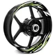 For Yamaha MT09 18-24 23 22 21 20 Wheel Inner Rim Stickers 17 inch S04B Green