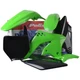POLISPORT  KAWASAKI PLASTIC KIT KX250F FENDERS SHROUDS PLATES 2006 2007 2008