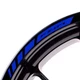 For Yamaha FZ07 MT07 MT-07 Stripes Rim Stickers 17 inch Edge Tape Blue