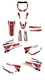 Fits Yamaha YZF250-450 2006 to 2009 yzf450 yz250f graphic kit stickers YZF