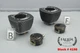 2006 Harley Twin Cam 88 Engine Cylinder Jug + Piston Set WRINKLE BLACK #4198