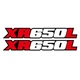 For 1993-2023- Honda XR650L Motorcycle Swing Arm Decal Sticker Graphics Kit 2pcs
