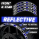 Blue Reflective Wheel Sticker 17" SH13 For Honda CBR1000RR-R Fireblade SP 20 2