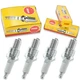 4 pc NGK 4922 BR6ES Standard Spark Plugs for WR7CPX WR7CP WR7CCX WR7CC WR7C me