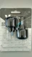 BLACK balance counterweights Honda XR 250 R Dall'Ara XR 250 SM Dall'Ara XR400R