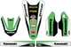 Factory Effex Trim Kit-Kawasaki-KX 125/250-04-08 - Motocross Dirt Bike Offroad A