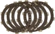EBC - CK1180 CK Series Clutch Kit Honda XR200R 84-85, XL250R 84-87, XR250R 84-85