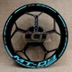 For Yamaha MT-09 mt09 Wheel Hub Rim Decorative Decal Reflective Sticker