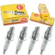 4 pc NGK 3922 BR6HS Standard Spark Plugs for WR7AC WR7A W20FSRU W20FSR RL86C hf