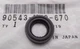 Genuine Honda CBR1100XX Camshaft Valve Cover Rubber Mounting Seal 90543-MV9-670