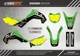 2017 2018 KLX 140 G Graphics Kit For Kawasaki KLX140G 140G Green
