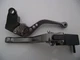 Yamaha VMAX (2009-2020), CNC levers short titanium/chrome adjusters, R104/C777