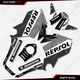 Gray Repsol Graphic Sticker kit fits Honda Grom 125 2013 2014 2015 2016 MSX125