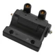 Black Dual Fire Twin Power Ignition Coil Fit For Harley Sportster Repl 31609-65A