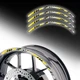 Reflective Wheel Sticker Stripes SH15 For Aprilia Dorsoduro 750 2008-2017