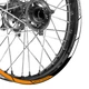 Orange P04B Wheel Rim Sticker Decal Tapes For Honda CRF 230L 2008-2009