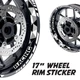 SP13 17'' Rim Wheel Stickers Decal For Kawasaki VULCAN S 650 EN650 15-20 19 18