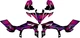 Fits Yamaha YFZ 450R 450X 09-13 graphic decal kit stickers 450r 2009 to 2013
