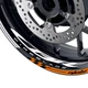 Orange AA01 17 inch Rim Decal Wheel Sticker For Honda CBR1000RR 04-23 22 21 20