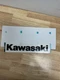 56054-0551 Kawasaki Mark,side cowling,lwr 560540551, New Genuine OEM Part
