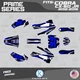 Graphics Kit for Cobra CX50 JR (2012-2015) Prime Series - Blue