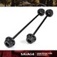 Pair Front Rear Wheel Axle Slider Crash Protector For Yamaha MT-09 FZ09 FJ09 XSR