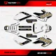 White Gold Shift Racing Graphics kit fits 01-03 Honda XR80 Xr100 XR 80 100 Decal