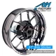 Racing 17 Inch Wheel Green Rim Stickers AA01 For Kawasaki Z900 17-19 17 19 2019
