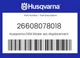 Husqvarna Genuine Sticker Set, Displacement Fe 501S - 26608078018