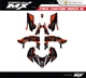 Fits YAMAHA YFZ450R 450X (2014 to 2024) graphic kit decals stickers racing yfz