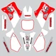 Old School Graphics for Yamaha YZ 125 250 YZ250 YZ125 1996-2001 Decals