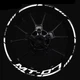 For YAMAHA MT-07 MT07 17 Inch Front And Rear Wheel Hubs Rim Reflective Stickers