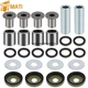 Front Upper & Lower A-Arm Bushing Kit for Suzuki Kawasaki Arctic Cat 52455-43B00
