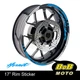 17 in Wheel Sticker Decals Stripe For Honda CB 919 Hornet 900 02-07 04 05 06
