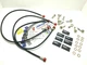 Honda 600 CBR RR 2006 FRONT AND POST BLACK GREY BRAKE HOSE KIT